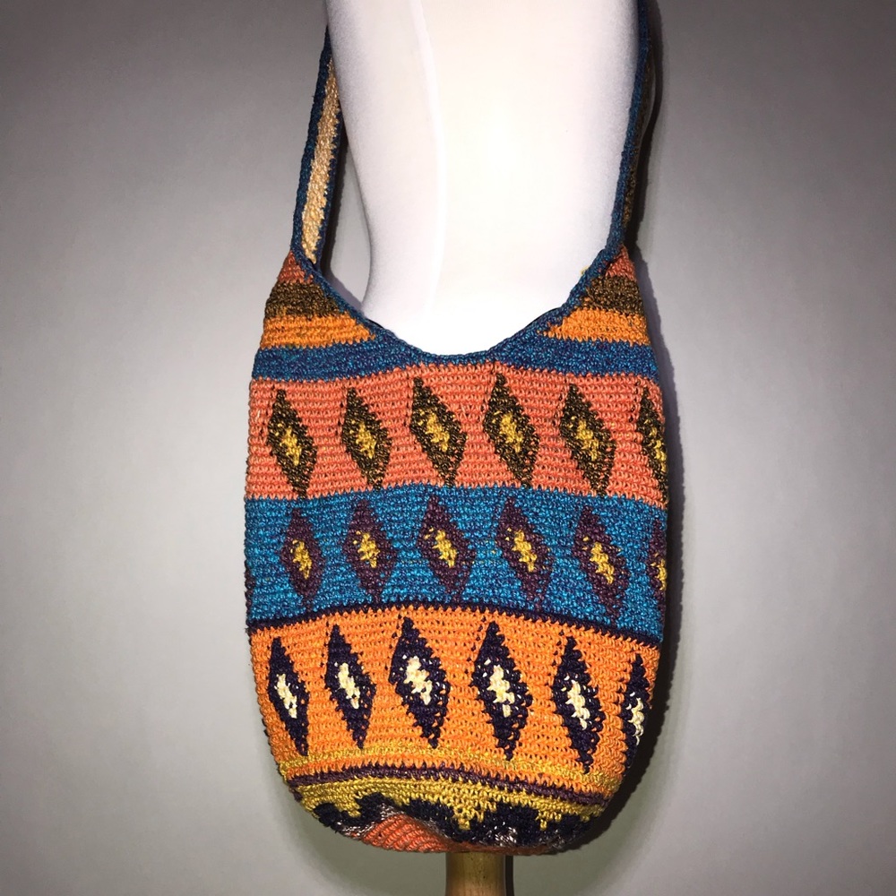 Handmade Columbian bucket purse